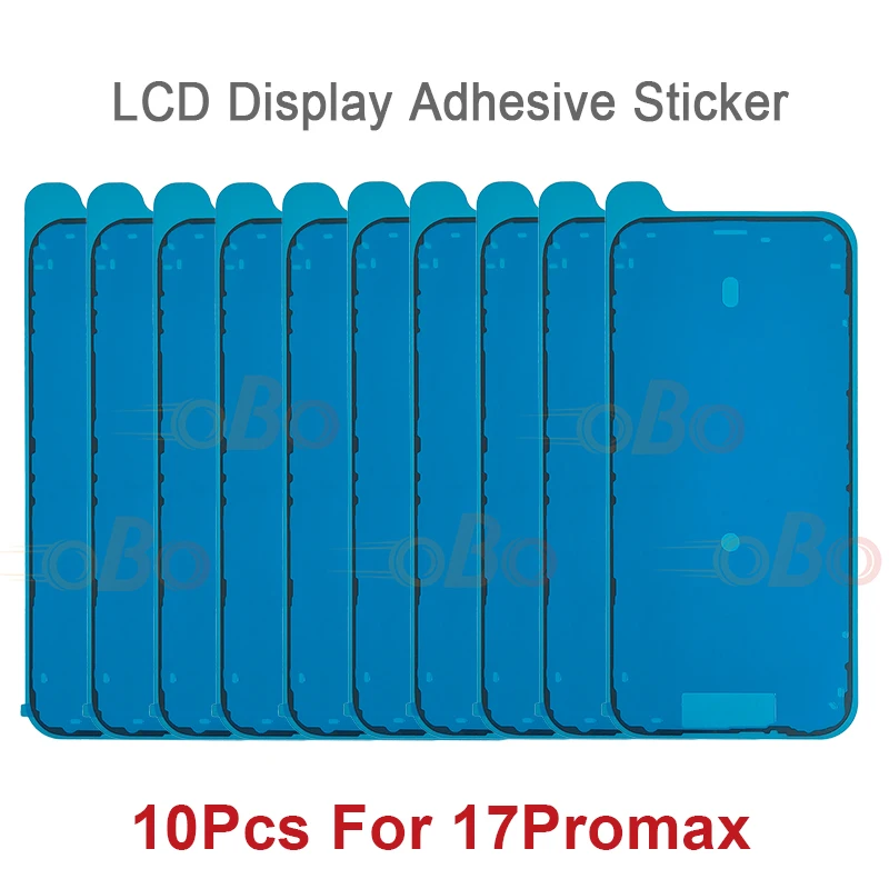 10Pcs LCD Display Adhesive Waterproof Seal Sticker for iPhone 17