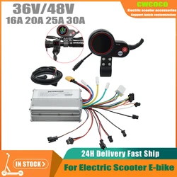 36V 48V 500W 800W Brushless Motor Controller TF-100 LCD Display Meter For Kugoo M4 Electric Scooter Bike Modification