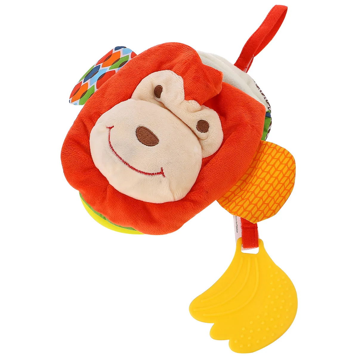 

Kids Hand Puppet Cartoon Cloth Book Monkey Shape Educational Plaything for Baby Sensory Enlightenment Parent-Child Interaction
