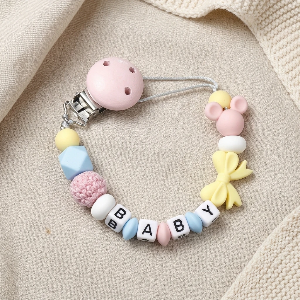 Custom Name Silicone Baby Teet - Baby Food Name ulasan dan harga