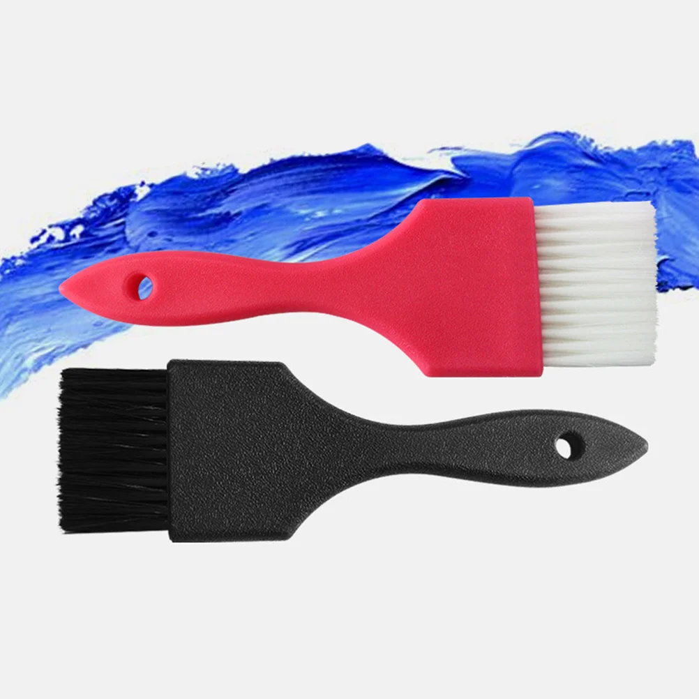 

1pc Dye Brush Thick Handle Easy Grip Long Lasting Durable Salon Quality Coloring Tool Environmental Protection Material Smooth