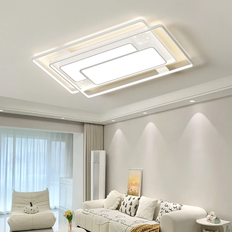 Led Starry Sky Ceiling Lights 2026 New Atmospheric Bedroom Study Ceiling Lamp Modern Minimalist Home Indoor Decor Lighting Lamps