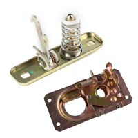 Pestillo de Metal para capó superior e inferior de coche, 2 piezas, apto para VW Campmobile Eurovan Golf Jetta 191823509, 191823507