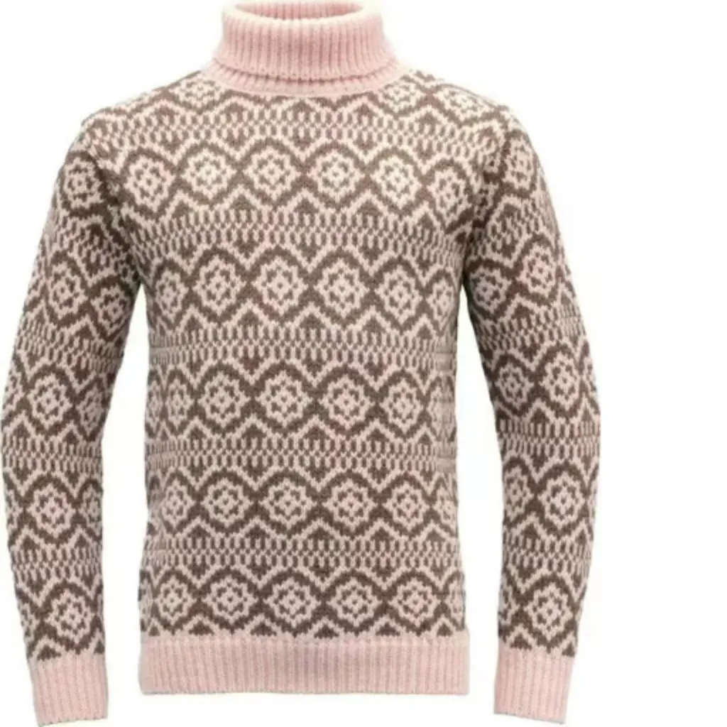 

Men's Vintage European and American High Collar Loose Knitted Sweater Multi-Color Overhead Thermal Top For Men