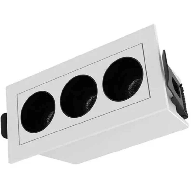 

Dimmable Embedded line light LED Downlight Ceiling light 6W 15W 30W 45W grille light COB spot light Indoor lighting AC110V-220V