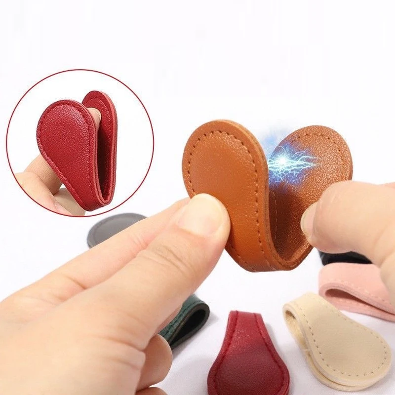 Feste magnetische Schnalle für Hosenbeine, abnehmbar, nagelfrei und nahtlos, Leder-Beinverstellschnalle, Nähwerkzeuge, Zubehör – Detail 7