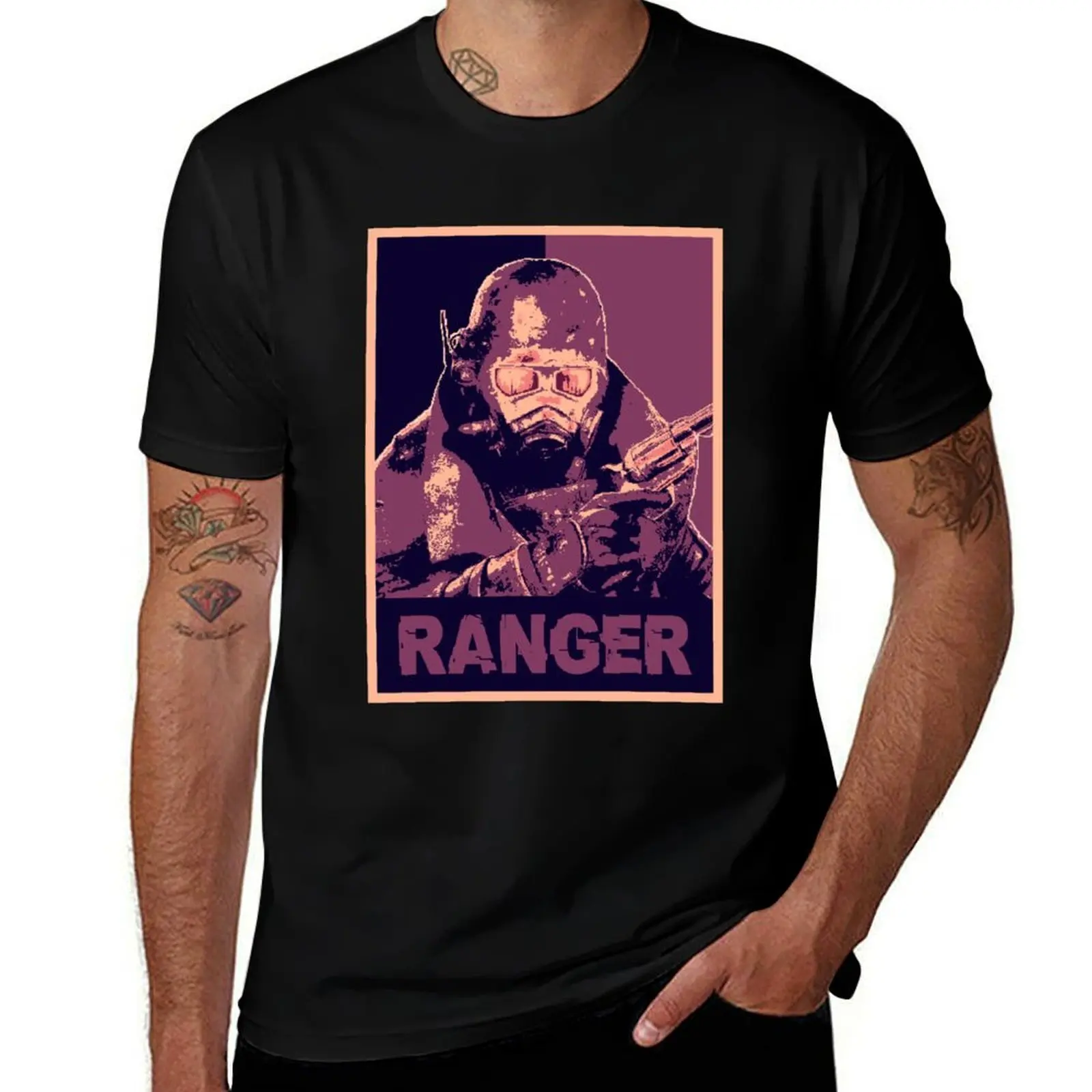 NCR Veteran Ranger T-Shirt Stylish Print Short Sleeve Tee