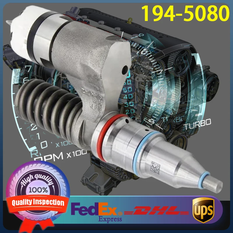 

Common Rail Fuel Injector 0R-8780 137-2497 194-5080 for Caterpillar CAT Engine C-10 Diesel Injector 0R8780 1372497 1945080