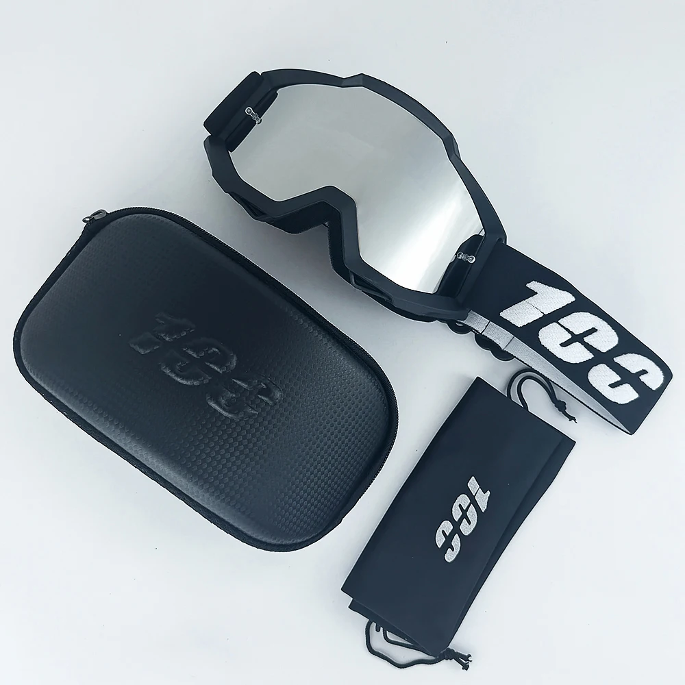 

100 Motorcycle Goggles Motocross Glasses Off-Road Sunglasses For Man MTB ATV Windproof Protection Cycling Racing Sports Goggle