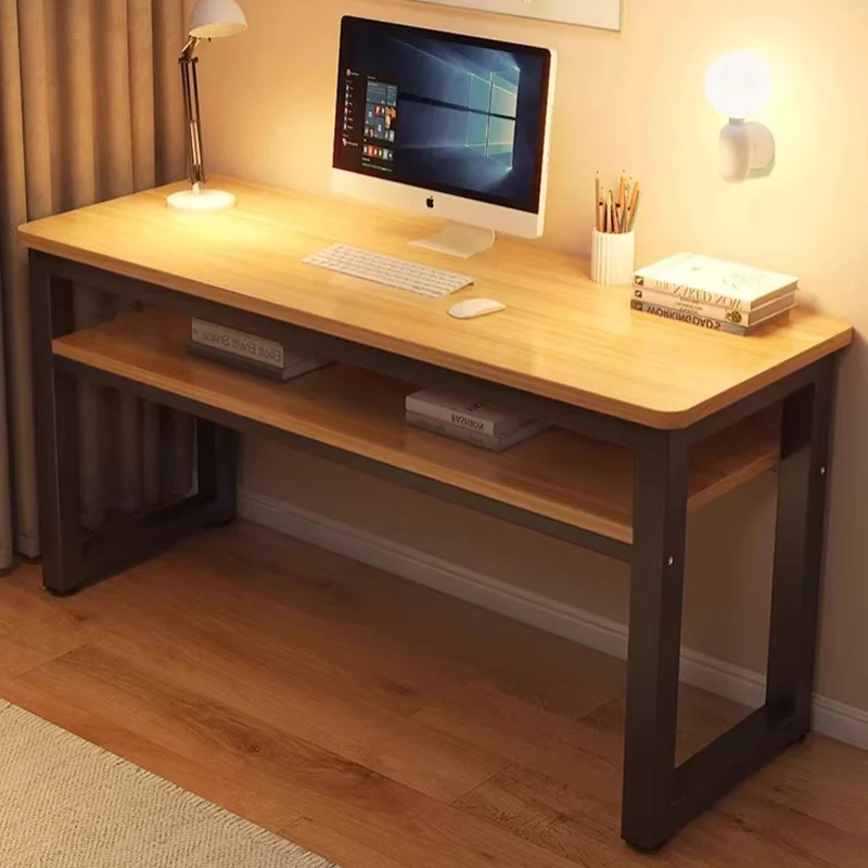 

Bedroom Gaming Computer Desks Students Study Shelves Table Standing Office Console Mesas De Computador Chinese Style Furniture