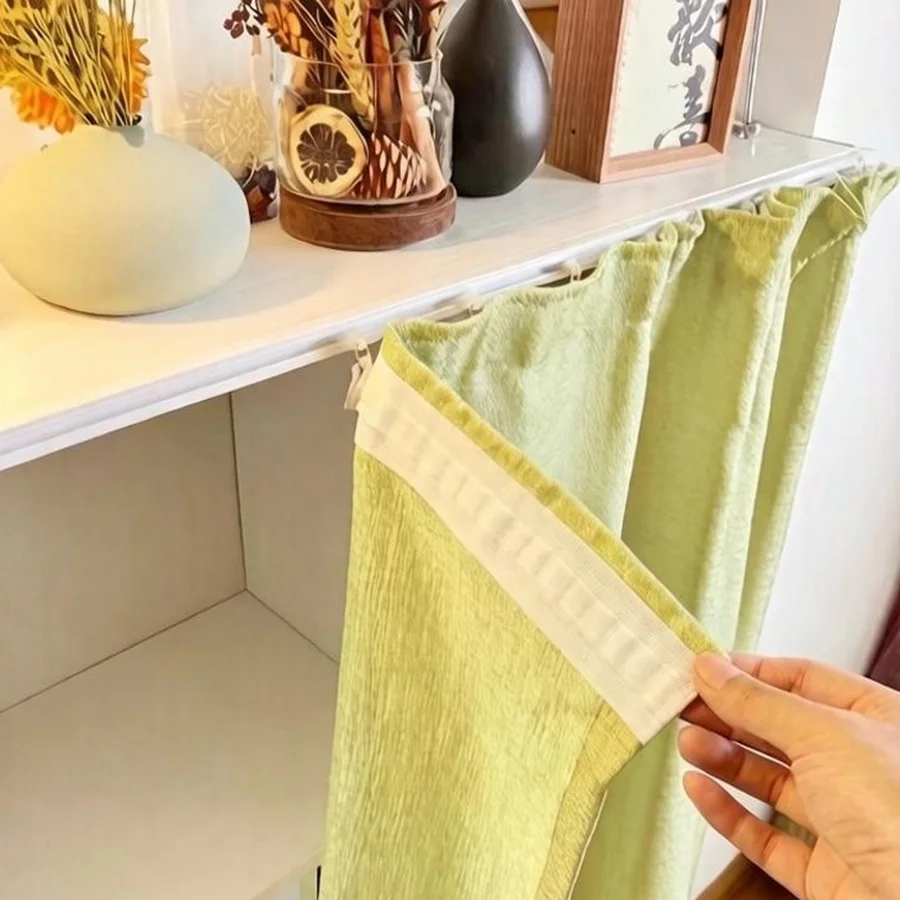 30m/100m White Curtain Cloth Belt 2.5cm For Curtains Eyelets Tape Rings Grommet Top Punching Hook Curtain Pleated Accessories