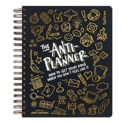 L'anti-Planner come fare Sht quando non ti senti come se fosse creativo ADHD Planner alternativa per adulti 100 + produttività