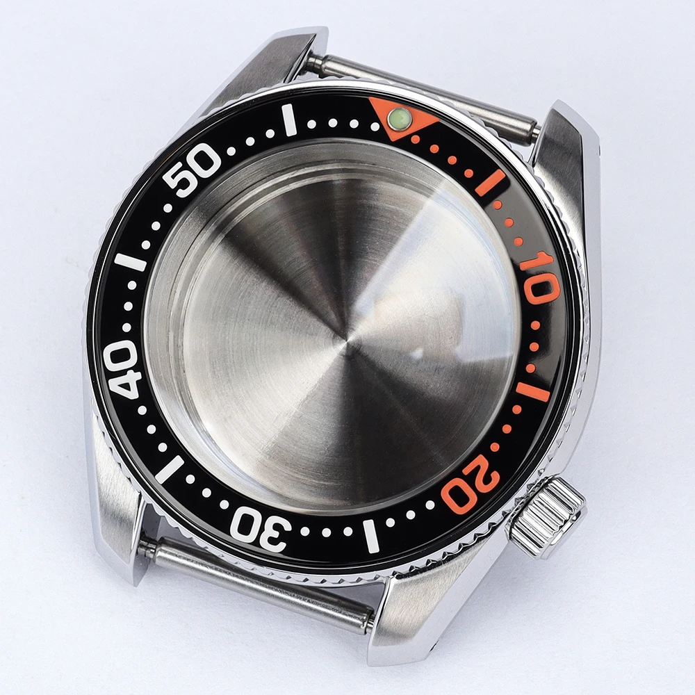 42mm With AR Sapphire Glass Watch Case Metal Case for NH35/NH36/NH38/NH70/NH72/4R/7S Movement SPB185 SPB187 Mod Watch Accessory