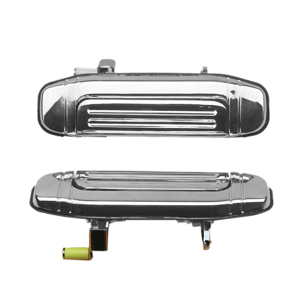 Rear 1 Pair Outside Door Handle Plating for Mitsubishi Montero Pajero V46 V31 V32 V33 V43 V45 V46 MR156877 MR156878