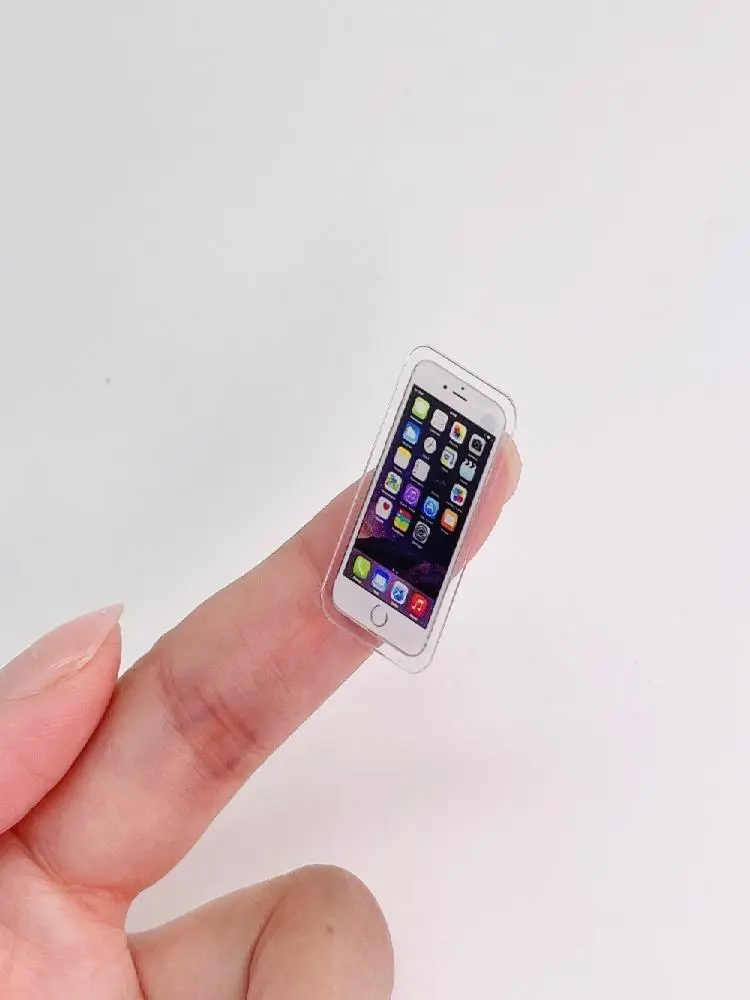 1:12 maison de poupée Miniature téléphone Miniature décoration maison de poupée téléphone portable modèle maison de poupée BJD téléphone maison de poupée choses miniatures