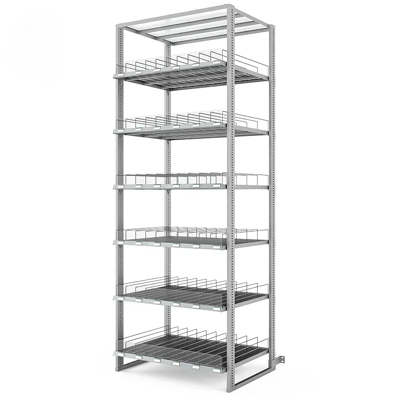 Walk in Cooler Display Racks, Roller Shelf, Auto Feed, Gravity Bottle Pusher, Refrigerator Shelf Rack System