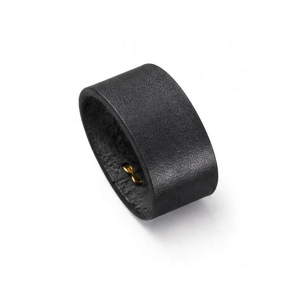 Durable Cowhide Leather Belt Loop Keeper Delicate Replacement Belt Retainer Strap DIY Belt Strap Fixing Keeper For 3.8cm Belts
