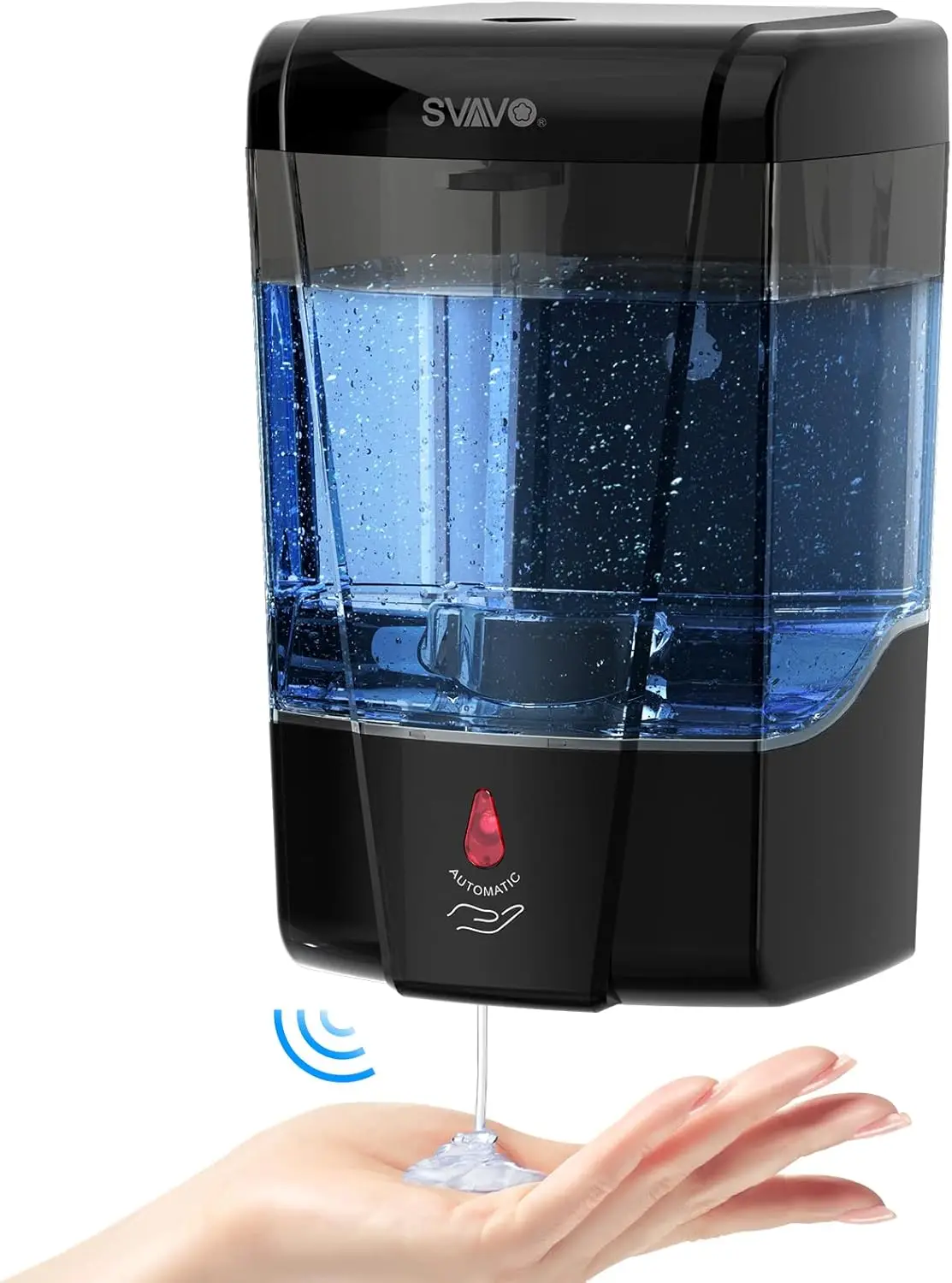 

Automatic Soap Dispenser Wall Mount 600ml Touchless Electric Sensor Pump for Home Kitchen Bathroom Hotel Restaurant