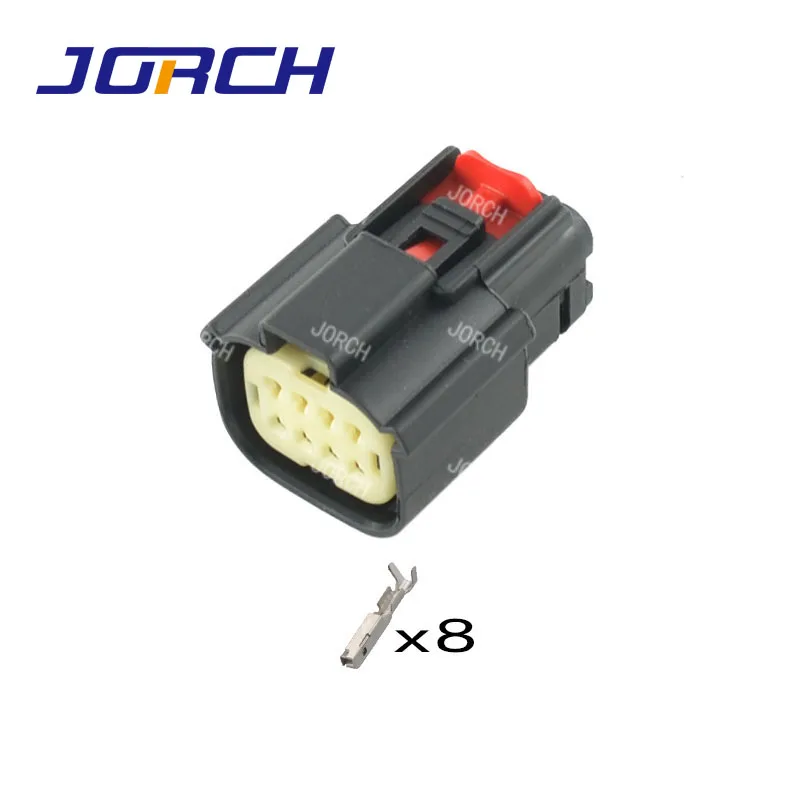 33482-0801 33472-0801 Molex MX 150 Stecker-Buchse-Verbinder 8-polig Schwarzes Gehäuse Steckverbinder
