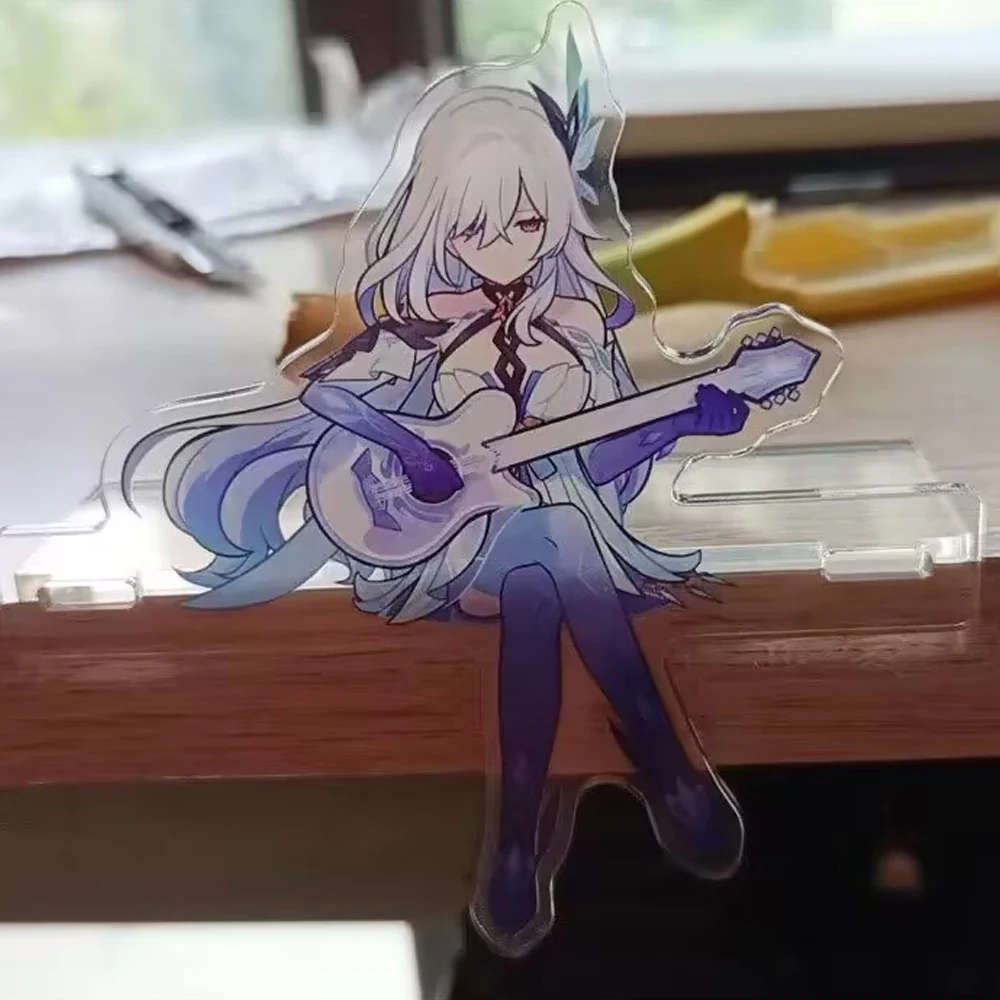 Figur Akrilik Genshin Impact Skirk untuk Cosplay, Dekorasi Meja, Koleksi Unisex, dan Properti