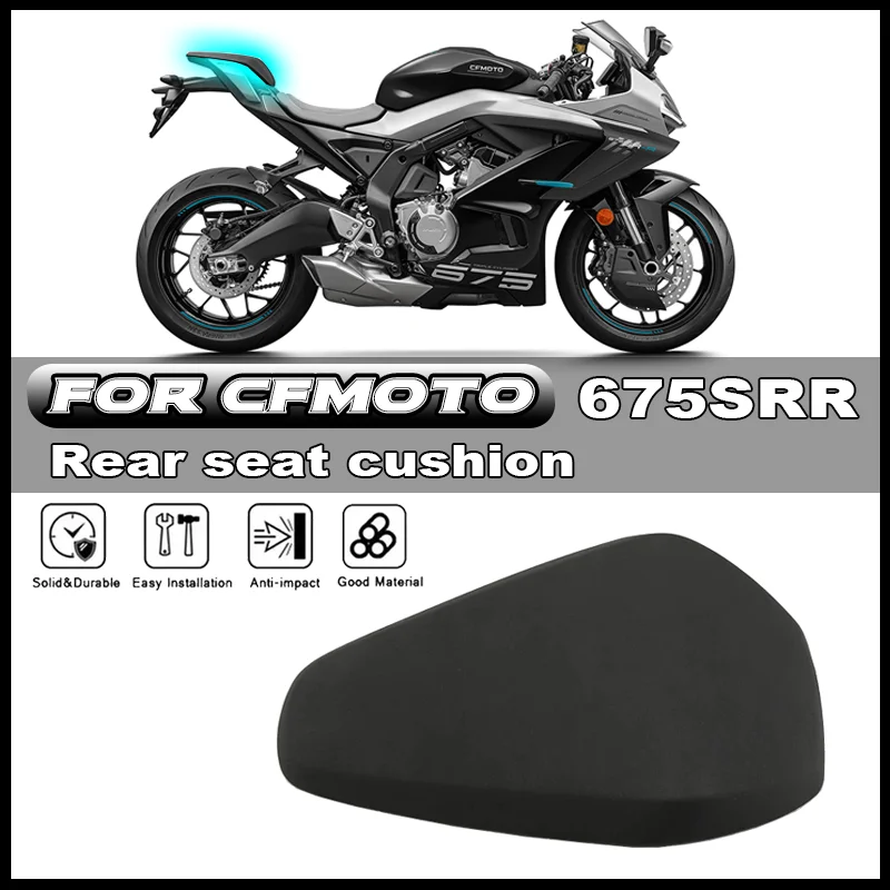 

For CFMOTO 675SR 675SRR 675NK CF650-10-11 Motorcycle rear seat cushion combination seat cushion original accessories