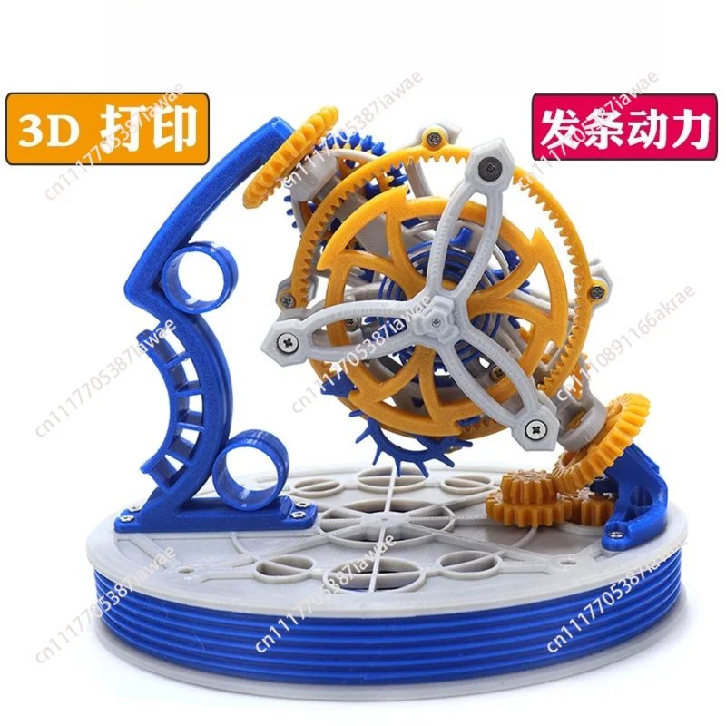 3D Printing Pendulum Clock Mechanical Principle Desktop Pendulum Gear