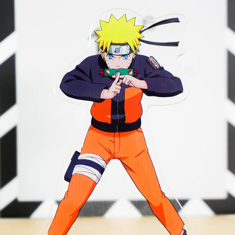 NARUTO Uchiha Sasuke Haruno Sakura Oficjalnie Autoryzowane Akrylowe Podstawki z Motywem Chińskiej Drużyny nr 7