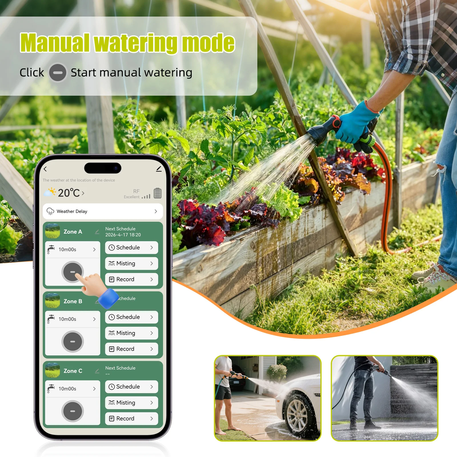 Yieryi 3 Bölgeli Akıllı Su Zam - Smart Garden Zone incelemesi ve fiyatı