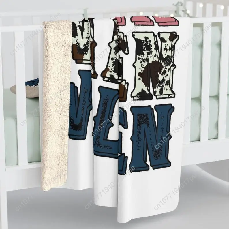 Morgan Blanket Wallen Blanket Country Music Gift Fleece Plush Blanket Custom blankets