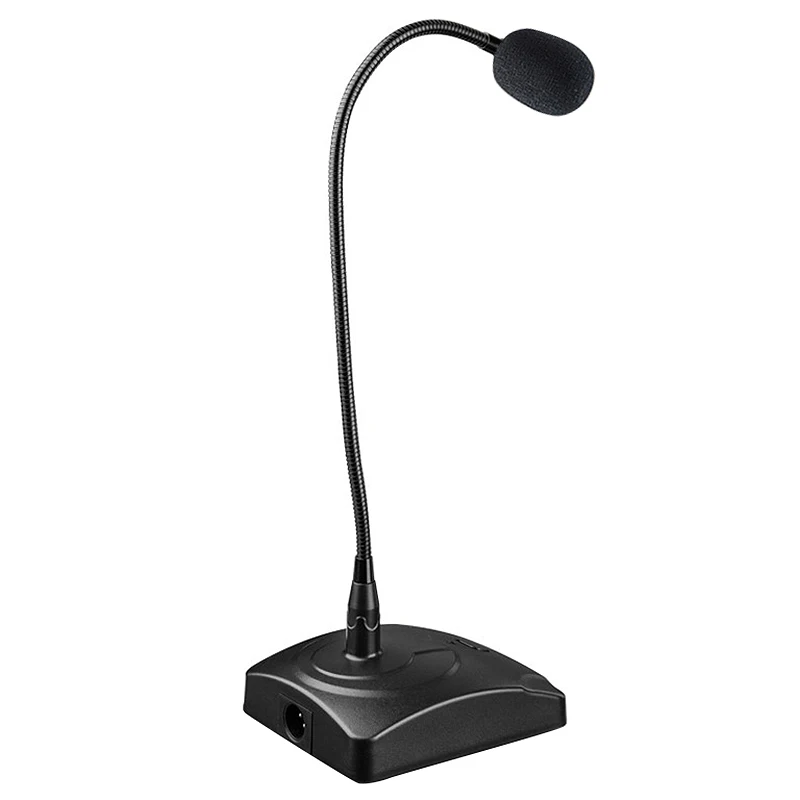 QR-501 Wired Conference Microphone, Office Meeting Gooseneck Recording Microphone Condenser Microphone