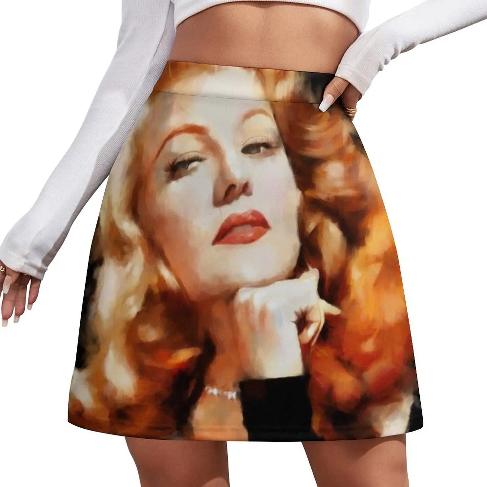 

Rita Hayworth Mini Skirt women's summer dress 2023 summer clothes 90s vintage clothes mini skirt