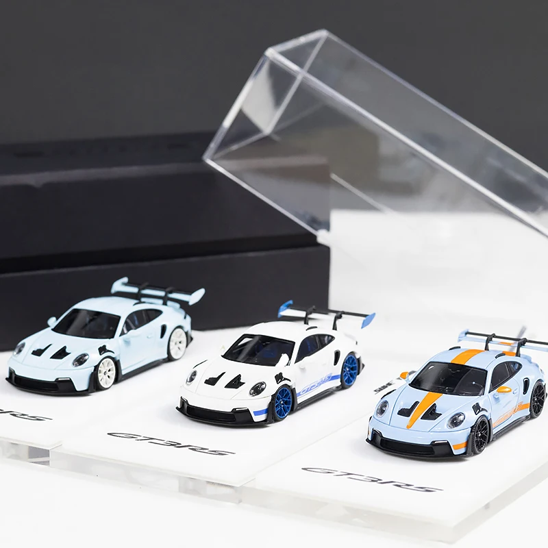 SUHE 1:64 911 GT3RS 992 GT2RS Resin car model Collection decoration