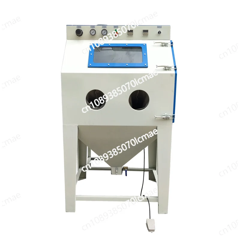 

6050 manual sandblasting machine, small high-pressure box, 9060 sandblasting rust removal equipment