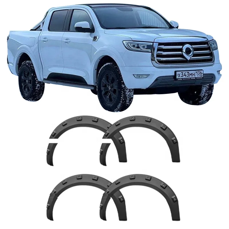 

Car Automotive Body Accessories Pickup Wheel Eyebrow Arches Trim Protector For Great Wall Poer GWM Cannon