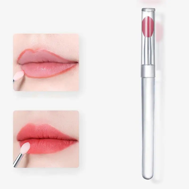 3 pçs/set silicone lábio escova varinhas aplicador de bálsamo labial batom lipgloss pincéis de maquiagem aplicador kits de ferramentas de beleza