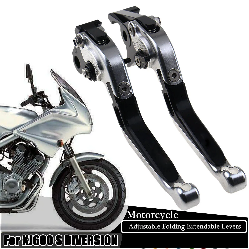 

Motorcycle Front Brake Clutch Levers For Yamaha XJ600 S DIVERSION 1992-2003 Nice CNC Folding Adjustable Handle Motorcycle Levers