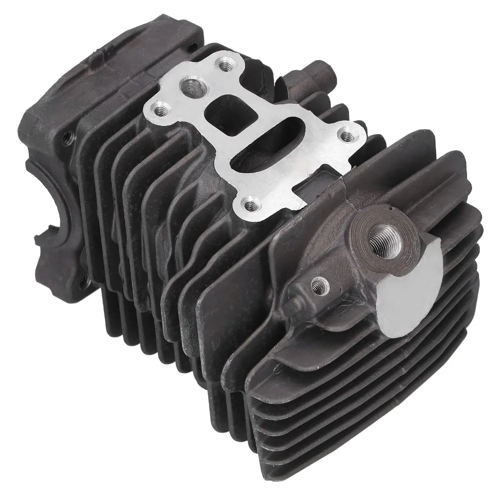 Grey Cylinder Piston Kit Metal Easy to Install Chainsaw Piston Kit Compact Replacement Piston Kit for Stihl MS211 MS 211C MS211C