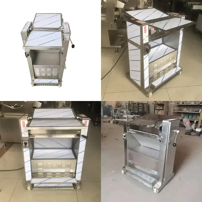 for Beef Sheep Goat Pork Meat Skin Skinning Removing Slicer Peeling Cutter Cut Remover Machine Automatic Meat Skinner