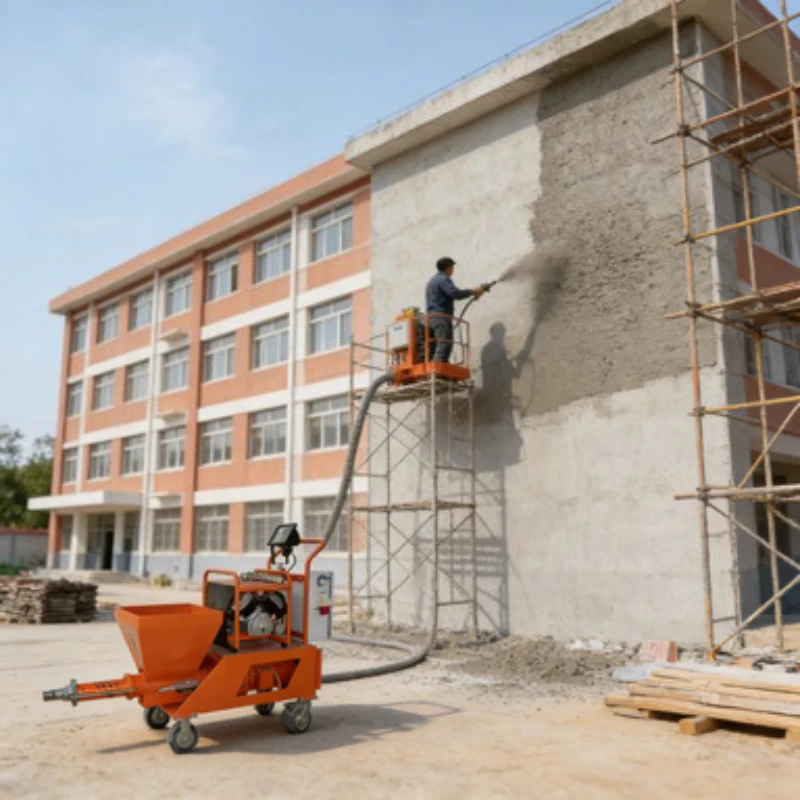 

Automatic Mortar Spraying Machine Mini Foam Cement Making Machine