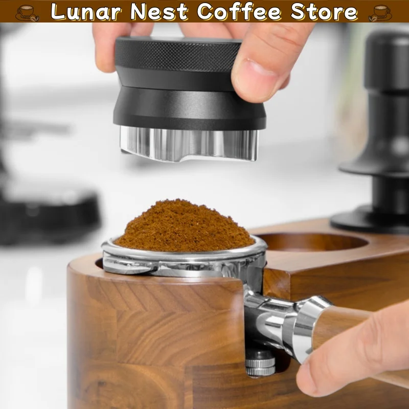 Mojae Gravity Coffee Distributor Self Adaptive Height 51mm 53mm 58mm Espresso Accessory For Home Coffee Bar Professional Barista