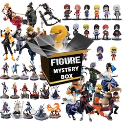 Naruto Anime Figure Kakashi Itachi Sasuke Obito Blind Box Q Edition Doll Blind Box Lucky Gift Box