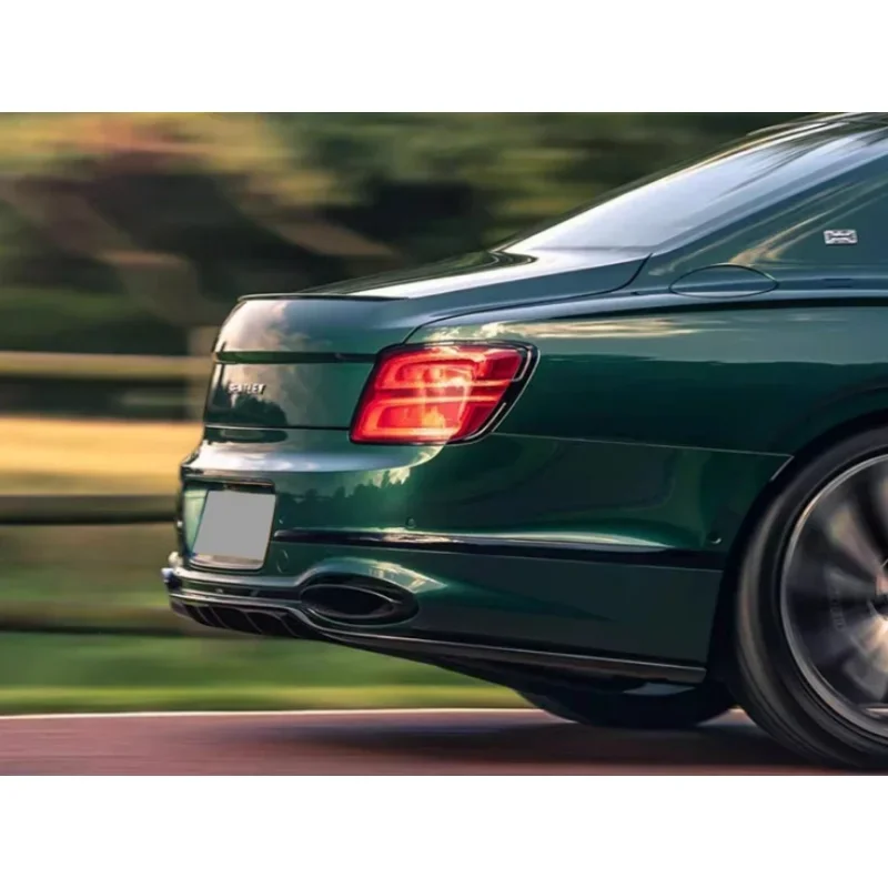 

Подходит для модифицированных автомобильных аксессуаров Bentley Flying Spur 22, задний диффузор из углеродного волокна, автомобильных инструментов.
