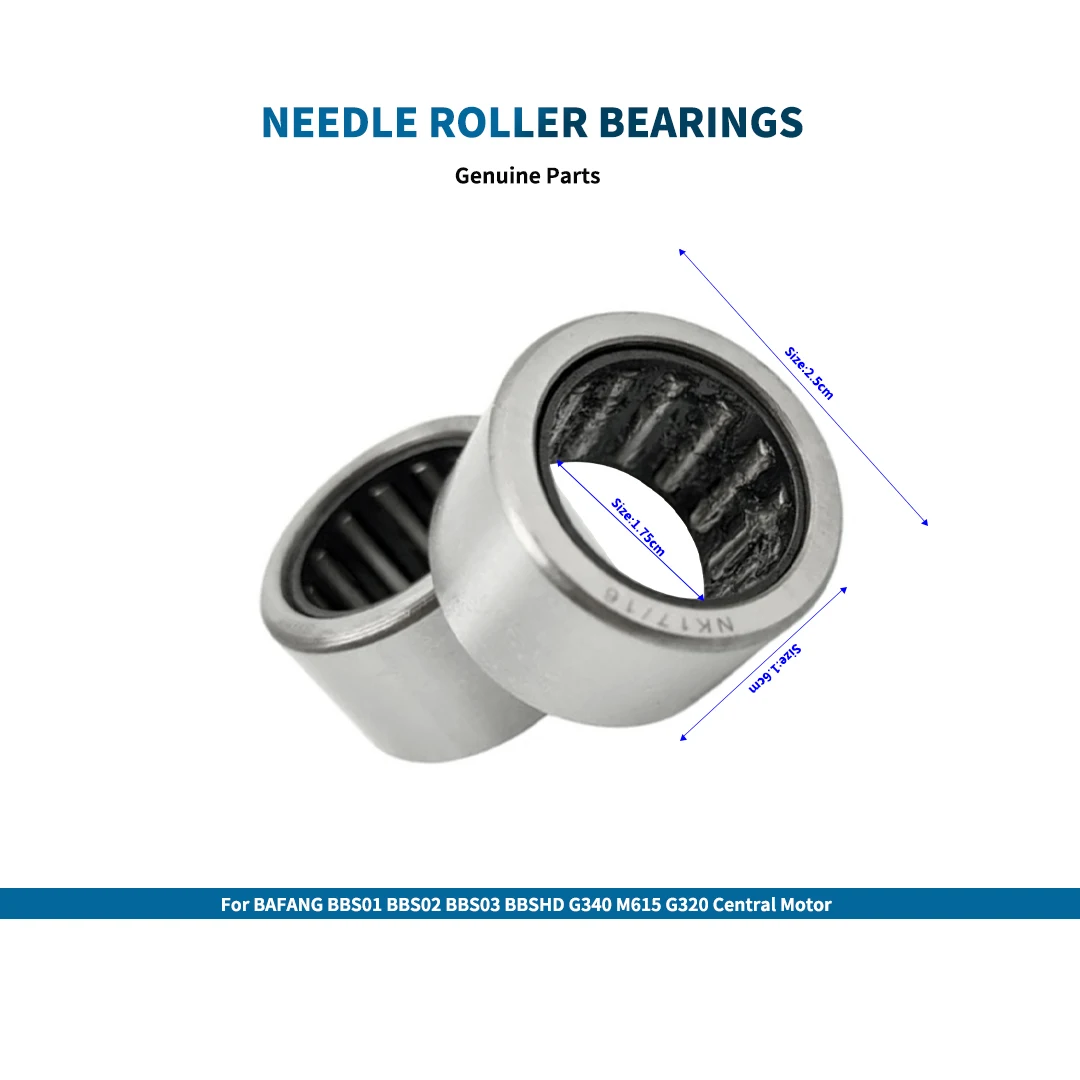 Bafang Bearing Parts BBS BBSHD G340 M615 G320 Central Motor Thrust Shaft Plane Bearing Needle Roller Bearing one-way Bearing