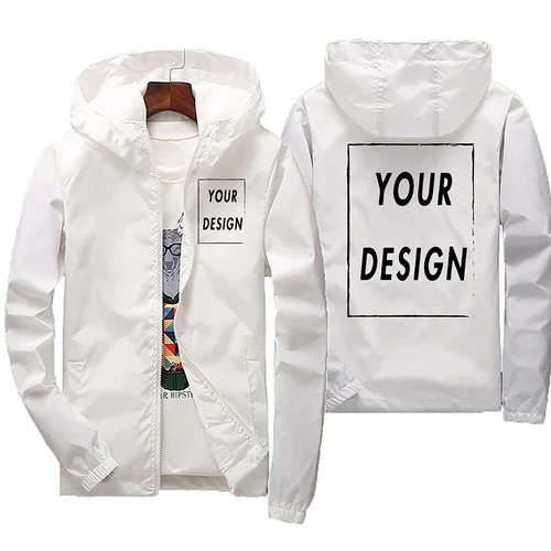 Imagen 2 del producto 2025 primavera y otoño hombres rompevientos con capucha chaqueta en barbecho viaje campamento fuera escalada de montaña cremallera hombres chaqueta cortavientos