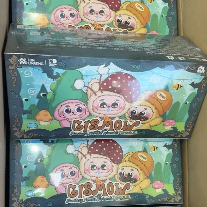 

Genuine Gismow Fantasy Forest Friends Series Blind Box Lovely Vinly Doll Trendy Toy Surprise Mystery Box Kid Customized Gift