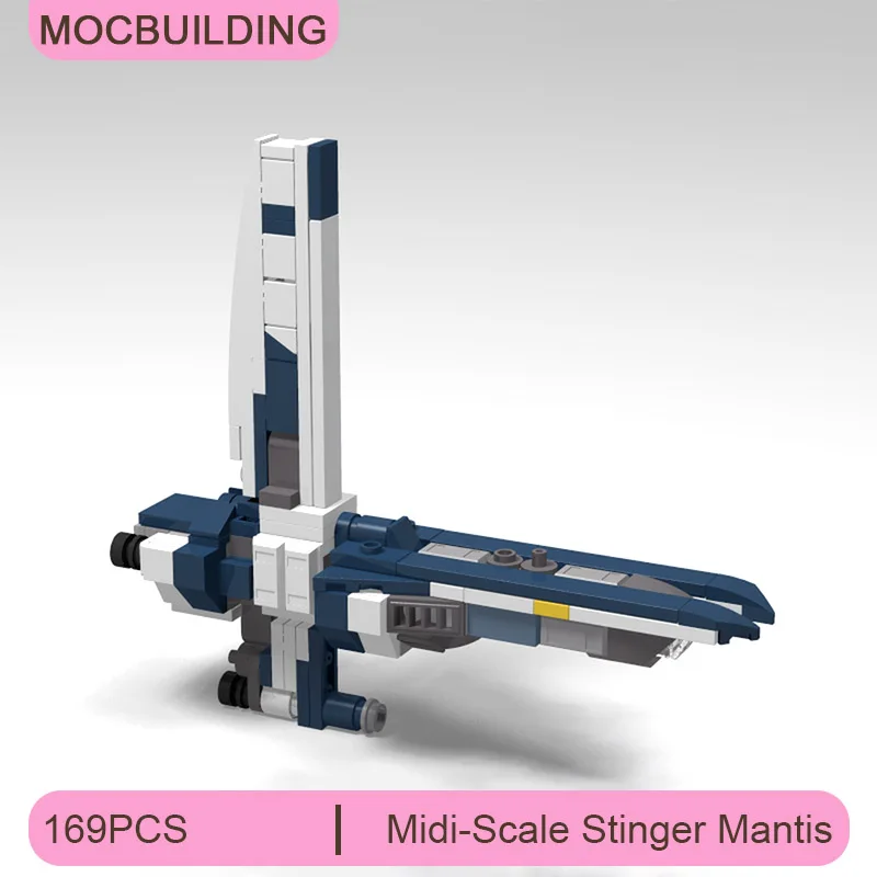 

MOC Building Blocks Midi-Scale Stinger Mantis DIY Assemble Bricks Collection Display Space Model Creative Xmas Toys Gifts 169PCS