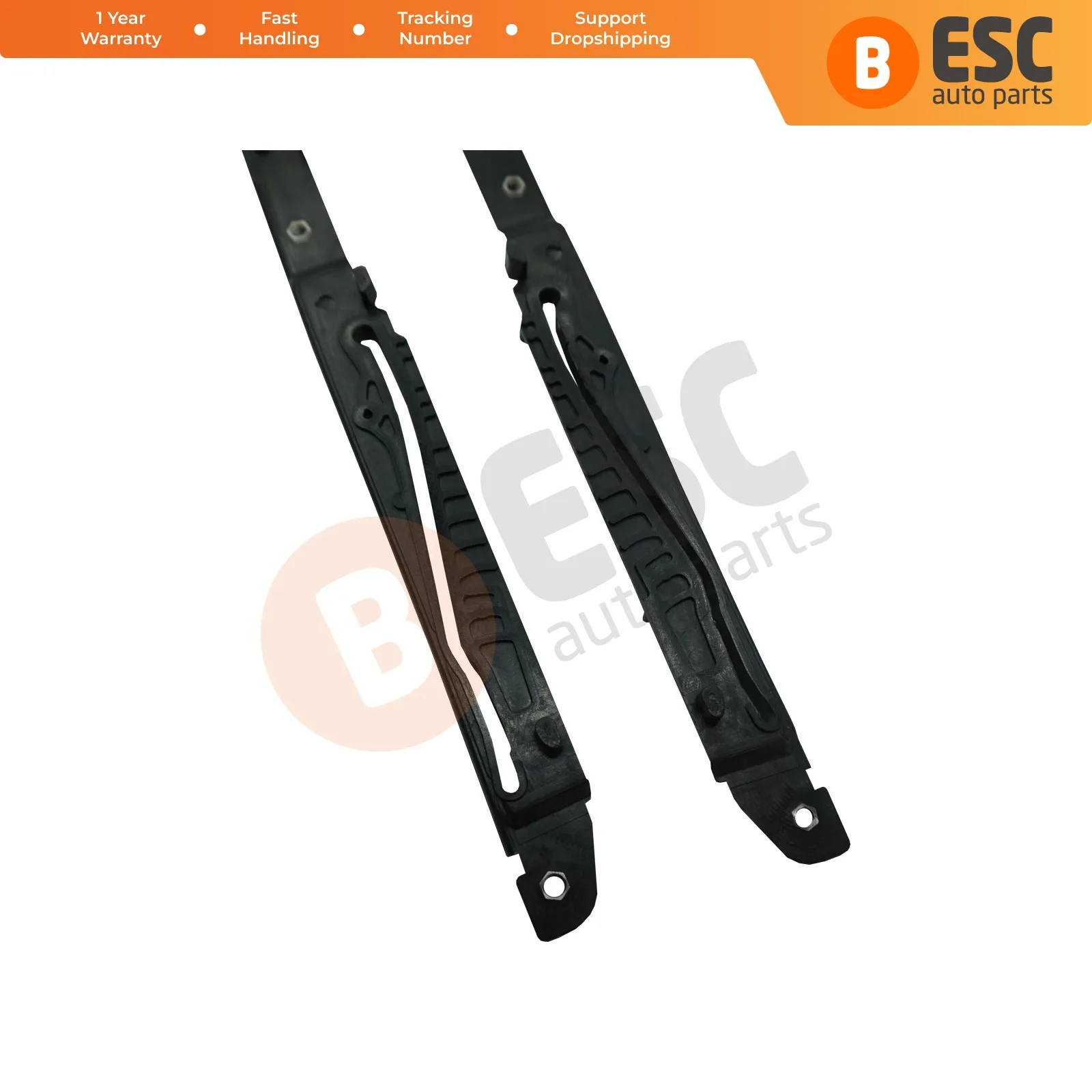 Set reparasi rel kaca Sunroof ESR553 bagian kanan kiri untuk Kia Hyundai Ford Peugeot 307 Dodge Ram Chrysler 81620A 8401N