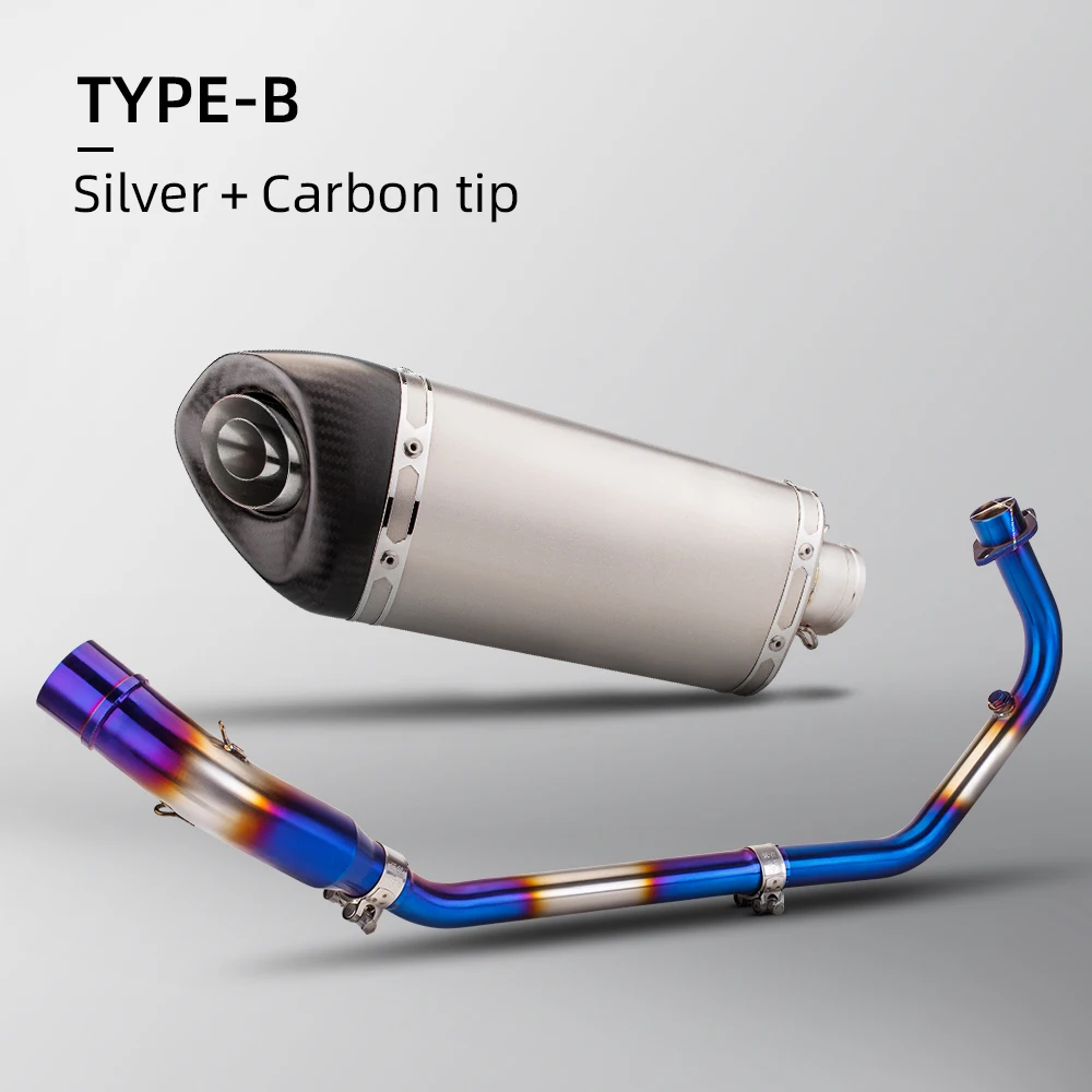 

Высококачественная полностью Передняя выхлопная труба для мотоцикла, глушитель гоночной линии, Yoshimura R77, Cbr150r, Cbr150