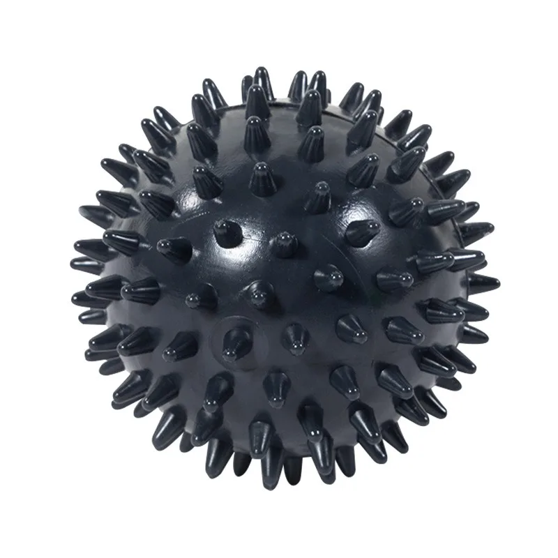 9CM Diameter Hollow Soft Spike Ball Hand Strength Recovery Exercise Massage Ball Yoga Fitness Spiky Massager Trigger Point