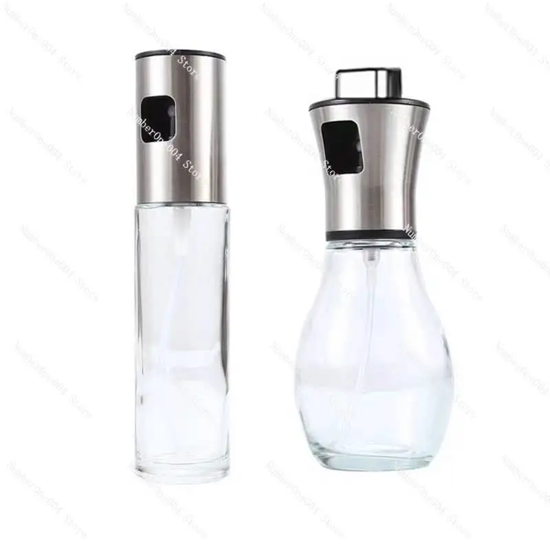 Applicable to Oil spray bottle kitchen household cooking o magic tool glass spray can oil leak proof